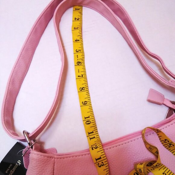 D’MARGEAUX NEW YORK Women’s Genuine Leather Multi Sac Zip Crossbody Handbag Colo - Picture 12 of 13